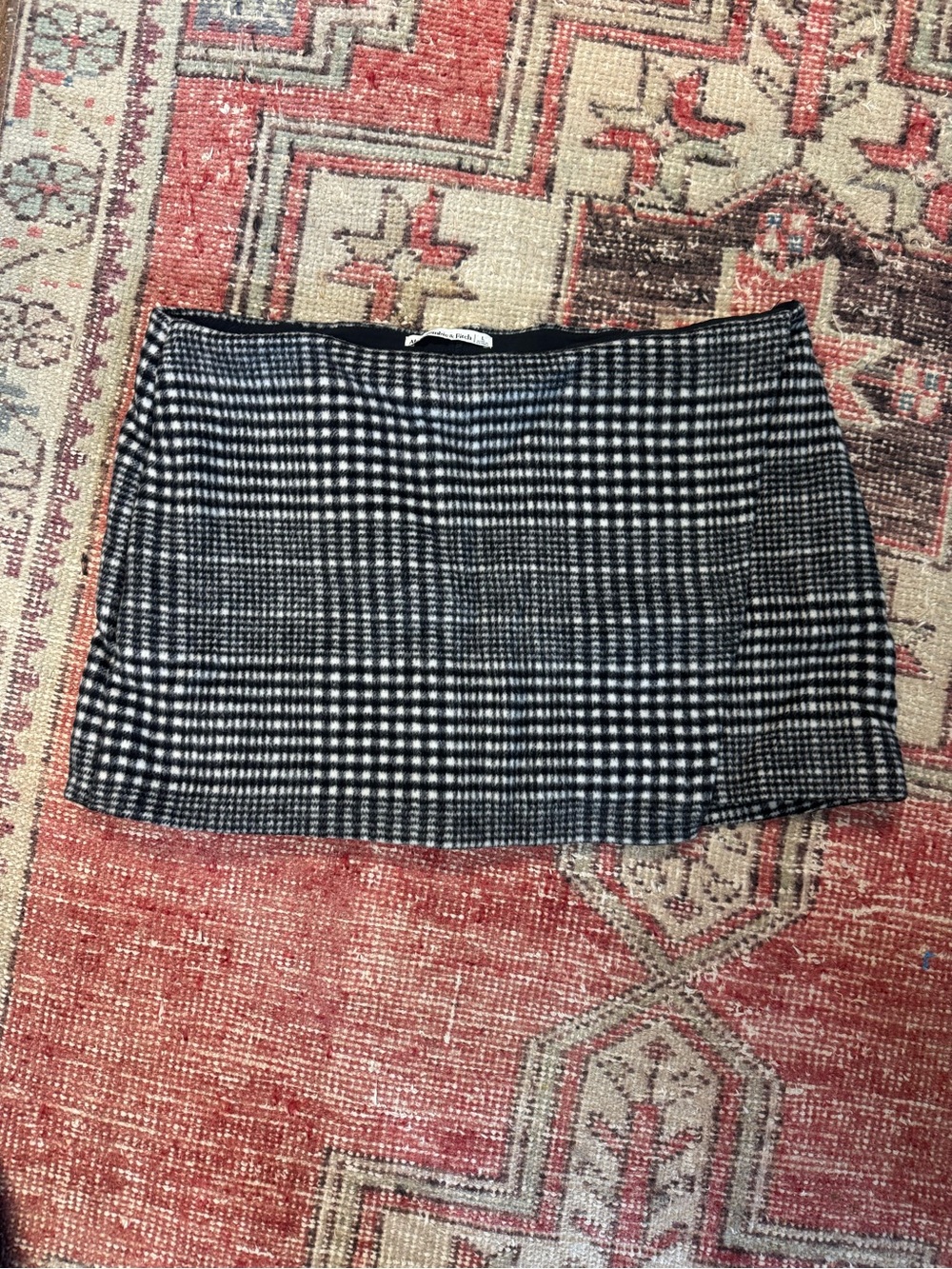 Abercrombie & Fitch Plaid Mini Skort